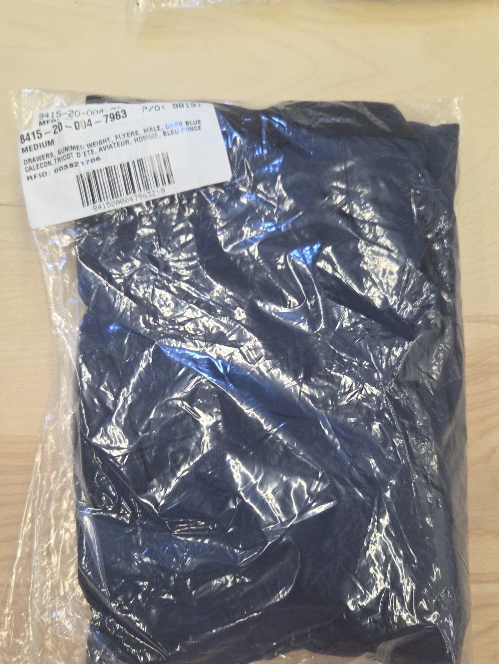 Men's Navy Crew Socks - Unbranded
